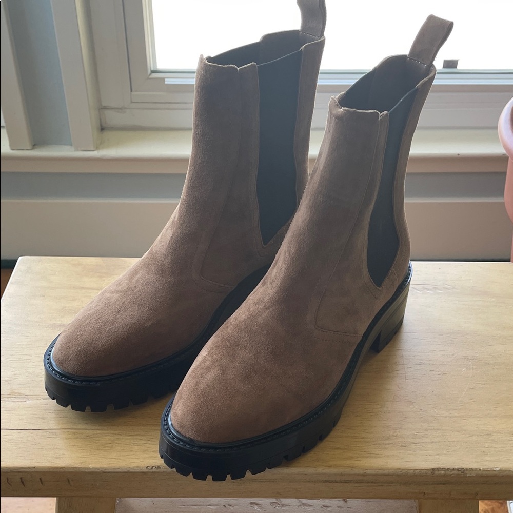 PAIGE Brown Ankle Boots